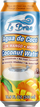 La Brisa - 500mL Coconut Water - Mango (72ppi)